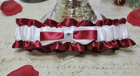 Подвязка для невесты "Агата" Свадебные штучки