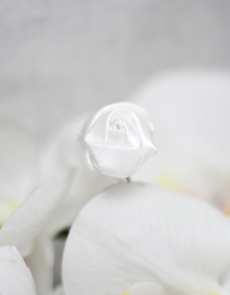 Свадебная шпилька "Ванильная розочка" (белый) Свадебные штучки