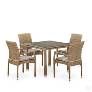 Комплект мебели T257B/Y379B-W65 Light Brown Афина Афина