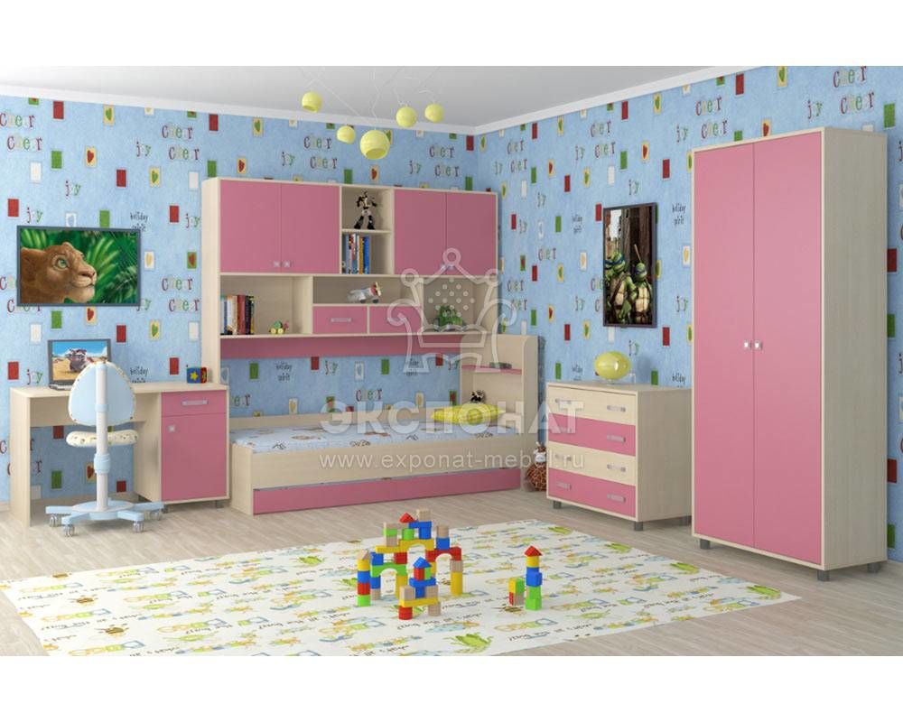 Формула Мебели Детская Дельта (разные цвета) Комплект 7
