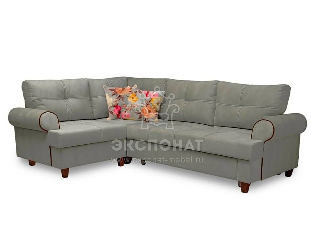 Союз М Прима диван угловой с полукреслом Дизайн ПУ 713