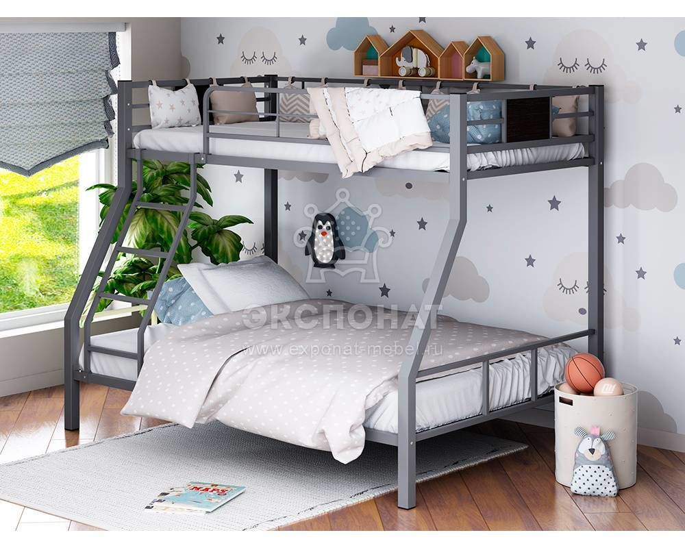 Формула мебели Детская двухъярусная кровать Гранада-1 1200 (разные цвета)