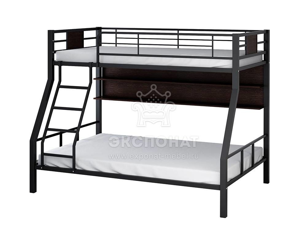 Формула мебели Детская двухъярусная кровать Гранада-1 1200 с полкой и ящика