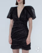 Коктейльное платье PHILOSOPHY DI LORENZO SERAFINI A0412.22 черный 40