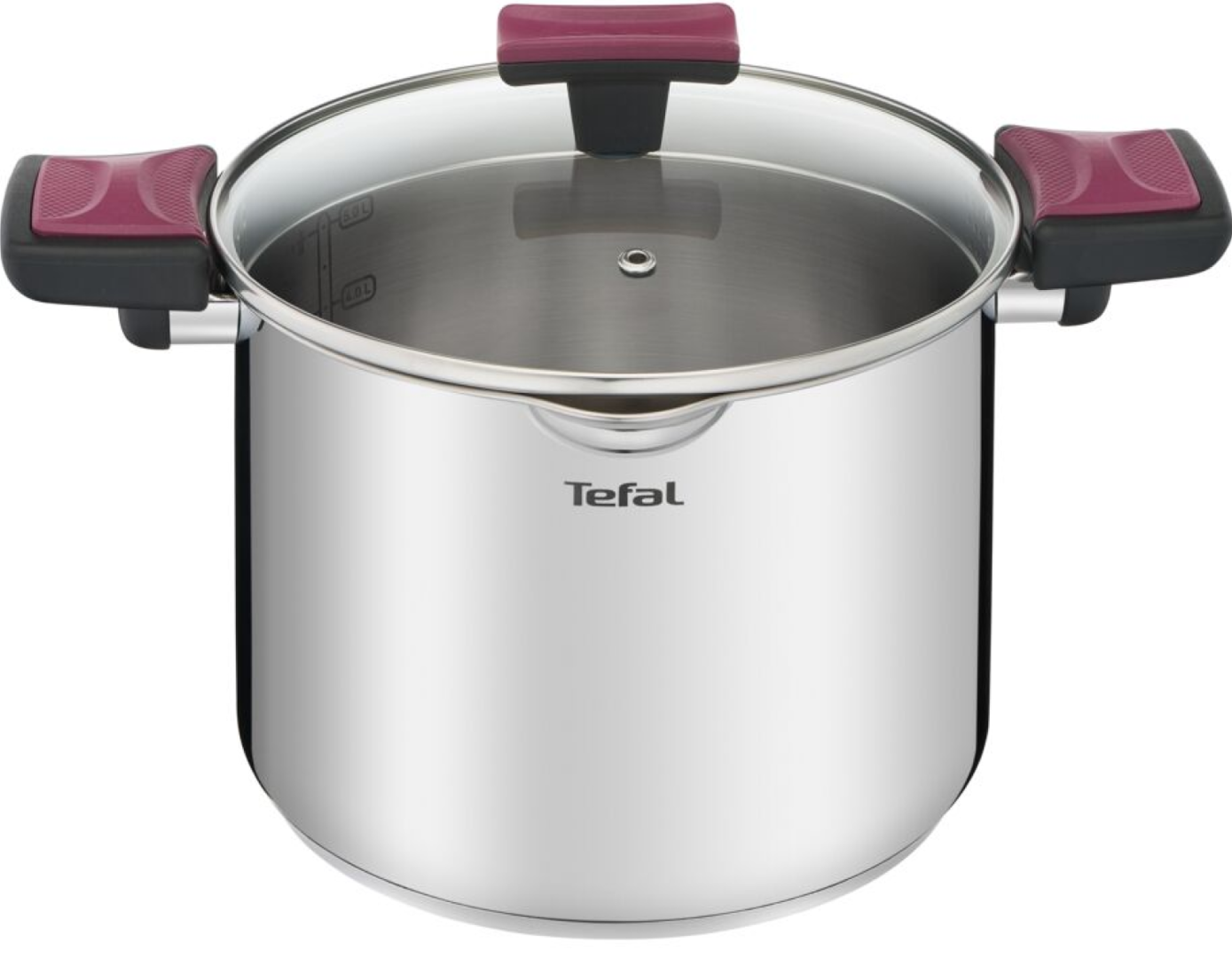 Кастрюля с крышкой Cook&Clip 6.1л 22см G7237974 Tefal G7237974 фото 1