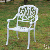 Белая мебель из литого алюминия Palermo 4 white Кит маркет