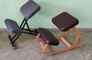 Ортопедические коленные стулья для школьников