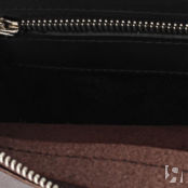 Женская сумка через плечо из натуральной кожи коричневая A0062
