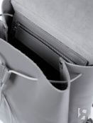 Женский рюкзак из натуральной кожи серый B007 grey