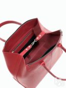 Женская сумка саквояж-трансформер красная A020 ruby grain