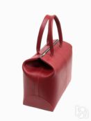 Женская сумка саквояж-трансформер красная A020 ruby grain