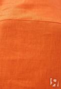 Платье 5169-49 Льняное  оранжевое 46
